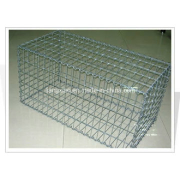 Gabion de arame soldado galvanizado (HPZS # 011)